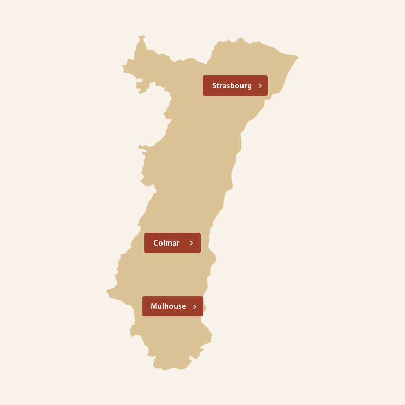 Alsace地図