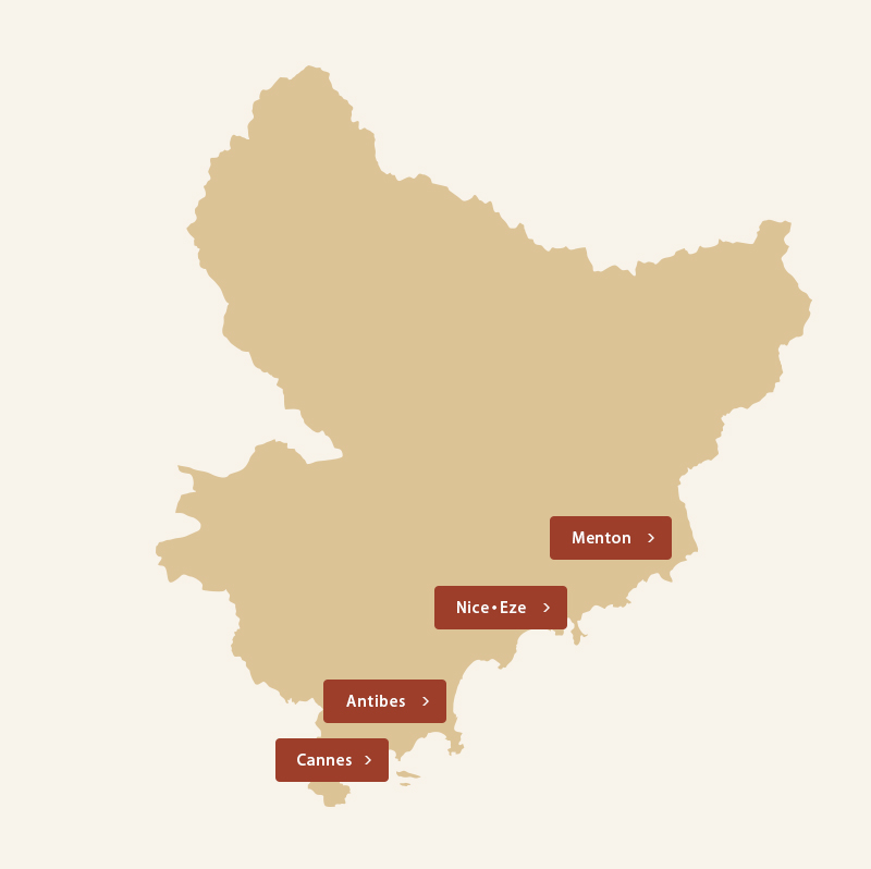 Provence地図