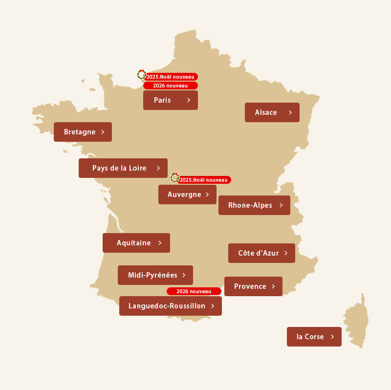 France地図