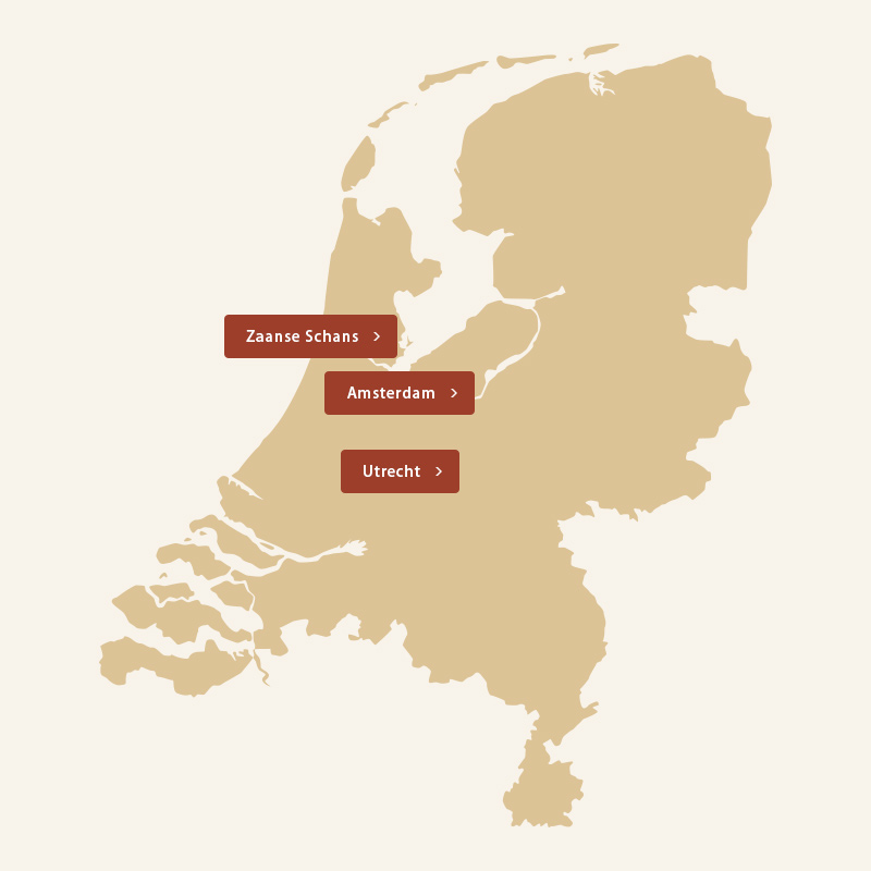 Pays-Bas地図