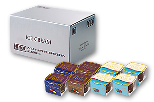 夏のアイスクリーム　こだわりミント8個セット