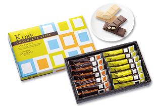 神戸チョコレートスティック　レモン＆オレンジ　(12個入り)