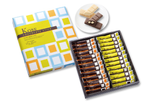 神戸チョコレートスティック　レモン＆オレンジ　(24個入り)