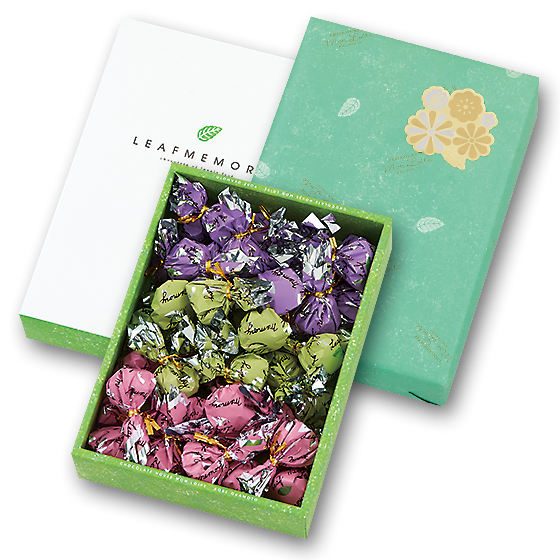 Leaf memory Gift Box 華 (40個入り)｜チョコレートハウス モンロワール