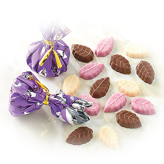 レイ　雫40個 Leaf memory Gift Box 雫 (40個入り)｜チョコレートハウス モンロワール