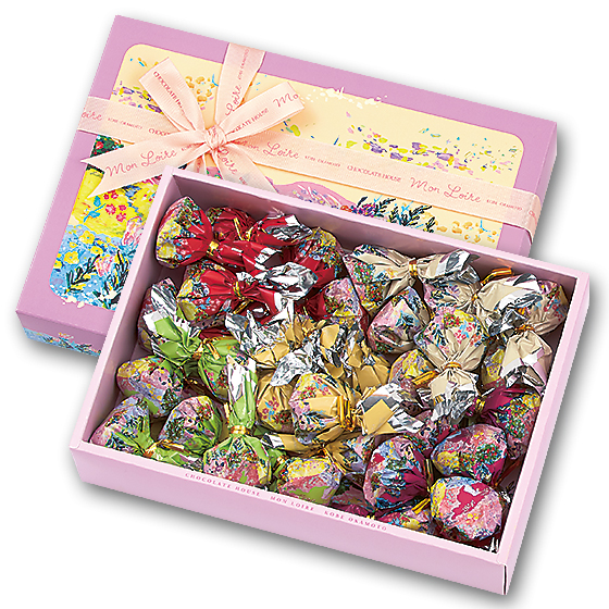 Leaf memory Color Box (30個入り)｜チョコレートハウス モンロワール