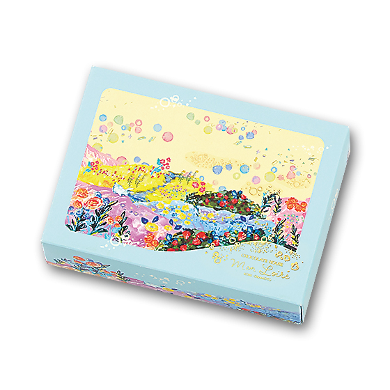 Leaf memory Color Box (5個入り)｜チョコレートハウス モンロワール