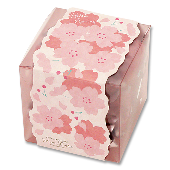 Leaf cube 桜｜チョコレートハウス モンロワール
