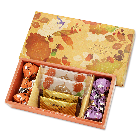 Autumn Assort(8個)｜チョコレートハウス モンロワール