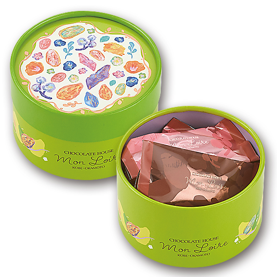 Crush Almond Color Box 2色詰合せ（6個）｜チョコレートハウス モン 