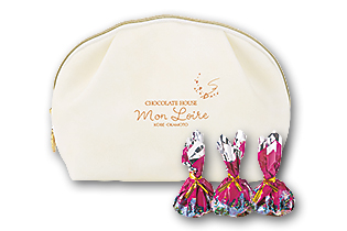 Leaf memory Pouch《苺畑の見える丘》